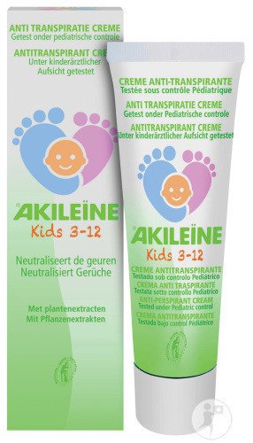 Crème anti transpirante kids